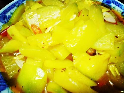 蜜瓜怎么炒着吃,夏日清爽炒菜秘籍