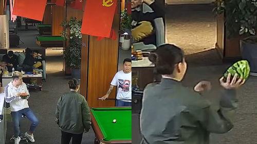 台球室吃瓜,一场球桌上的欢乐盛宴